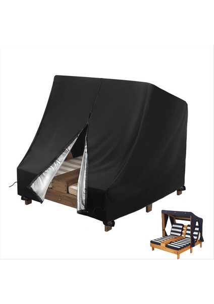 Çocuk Çift Şezlong Su Geçirmez Kids Veranda Mobilya Seti Kapağı Için Açık Şez Yürüyüşü Kapak (Yurt Dışından) fiyatları