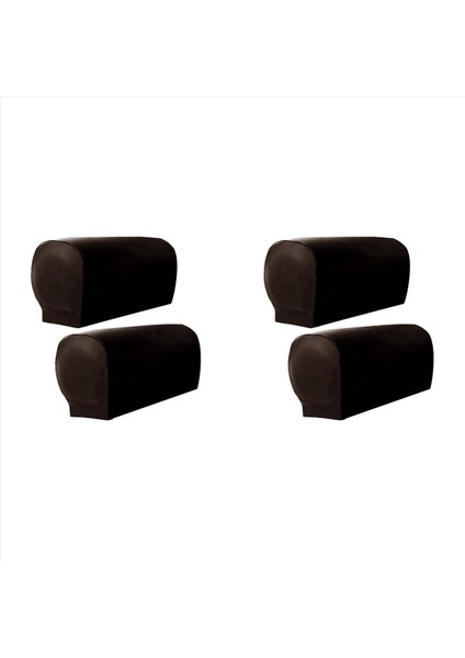 Koltuk Kolu Kapakları 8pcs Koltuk Kapağı Ultra Kalın ve Yumuşak Pu Deri Streç Kol Kapağı Recliners Kanepeler Sandalyeleri B (Yurt Dışından)
