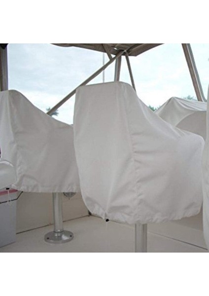 3x Tekne Koltuk Örtüsü Açık Su Geçirmez Duba Kaptanı Tekne Tezgah Koltuk Kapağı Sandalye Koruyucu Kapaklar (Yurt Dışından) fiyatları