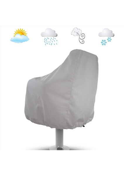 8 Paket Tekne Koltuk Örtüsü Açık Su Geçirmez Duba Kaptanı Tekne Tezgah Koltuk Kapağı Sandalye Koruyucu Kapaklar (Yurt Dışından) fırsatları