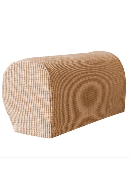 2pcs Yumuşak Streç Peluş Peluş Koltukları Sandalyeler/kanepeler Için Streç Kol Dayama Kapakları Kanepe Kolları Haki (Yurt Dışından)