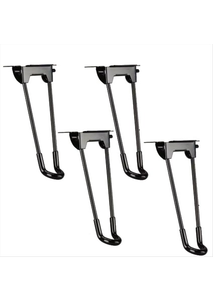 4pcs 18 5cm Metal Saç Klipsleri Bacakları Çıkarılabilir Katlanır Tasarım Küçük Sehpalar Için Uygun Koruyucu Zemin (Yurt Dışından)