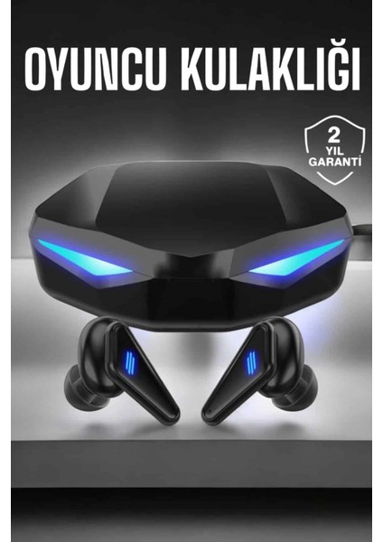 Rgb Işıklı Yüksek Ses Kaliteli Gamer Kulaklık Bluetooth Bağlantılı