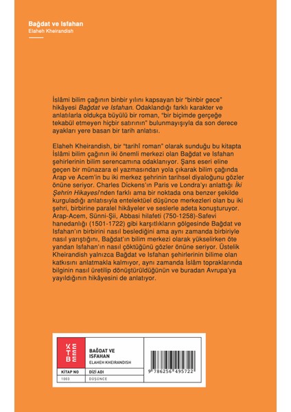Bağdat ve Isfahan - Elaheh Kheirandish fiyatları