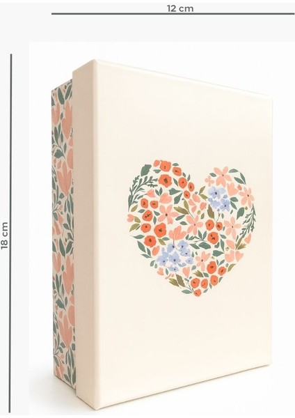 Çiçek Desenli 3'lü Matruşka Hediye Kutu Seti fırsatları