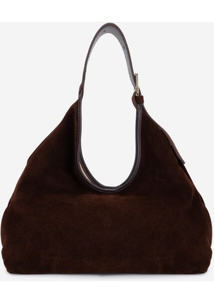 Kadın Hakiki Deri Kahverengi Omuz Çanta 1169 6371 Bn Cnt SK25-26 Chocolate fırsatları