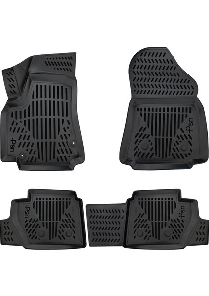 Peugeot Partner İle Uyumlu - Araca Özel 3D Paspas