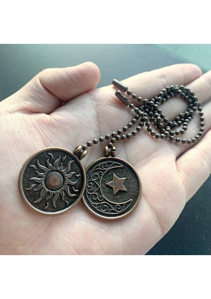 4pcs Tavan Fan Çekme Zinciri Seti Güneş ve Ay Desen Çekme Zincirleri Uzatma Bakır Boncuklu Top Fan Çekme Zinciri Süsleme ile (Yurt Dışından) fırsatları