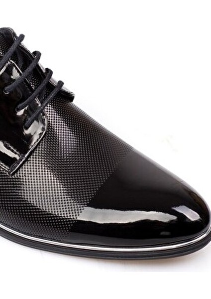 Erkek Klasik Rugan Ayakkabı Hazır Tabanlı Şık Tasarım 4 Mevsim Kullanım İçin