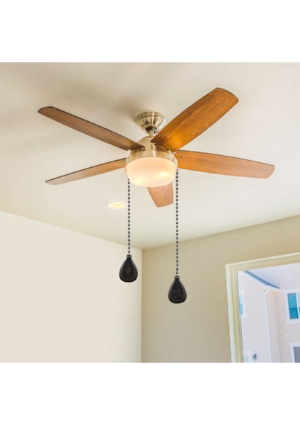 Tavan Fanı Çekme Zincirleri 4pcs Bronz Uzantı Fanı Lamba Çekme Zinciri Dekoratif Genişletici Süsleme Fan Zinciri Konnektörü (Yurt Dışından) fiyatları