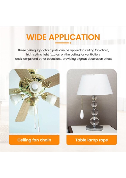 4 Adet Tavan Fan Zinciri Çeker Ahşap Çekme Zinciri Uzantı Çekme Zinciri Tavan Işık Lambası Fan Zinciri (Yurt Dışından) indirimleri