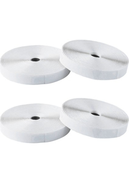 Windows Için 4x Sivrisinek Ağları Kendi Kendine Yapışkan ve Yeniden Kullanılabilir Toka Pencere Ekranları Yaz Yıkanabilir Yapıştırıcı Toka Beyaz A (Yurt Dışından)