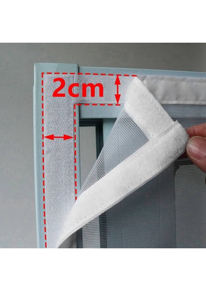 Windows Için 4x Sivrisinek Ağları Kendi Kendine Yapışkan ve Yeniden Kullanılabilir Toka Pencere Ekranları Yaz Yıkanabilir Yapıştırıcı Toka Beyaz A (Yurt Dışından) fırsatları