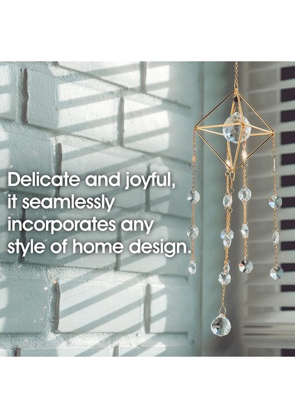 Sun Catcher Kristal-Yansıtıyor Güneş Işığı ve Projeleri Gökkuşağı Prizma Penceresi Asılı Kristal Yakalayıcı (Yurt Dışından) fiyatları