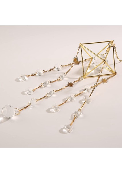 Sun Catcher Kristal-Yansıtıyor Güneş Işığı ve Projeleri Gökkuşağı Prizma Penceresi Asılı Kristal Yakalayıcı (Yurt Dışından) modelleri