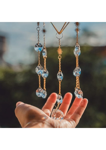 Sun Catcher Kristal-Yansıtıyor Güneş Işığı ve Projeleri Gökkuşağı Prizma Penceresi Asılı Kristal Yakalayıcı (Yurt Dışından) indirimleri