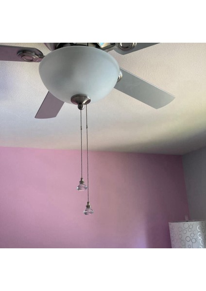 4 Adet Kristal Çekme Zincirleri Tavan Fan Zinciri Uzatma Fanı Çekme Zinciri Kolye 50 cm Tavan Fan Zinciri Genişletici Süsleme (Yurt Dışından) indirimleri
