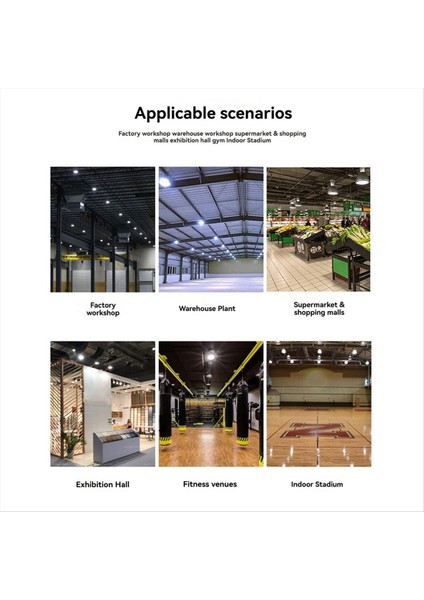 LED 150W Körfez Işıkları AC175-265V Aydınlatma Kolye Sanayi Pazar Deposu Garaj Atölyesi Işık Sıcak Işık (Yurt Dışından) modelleri