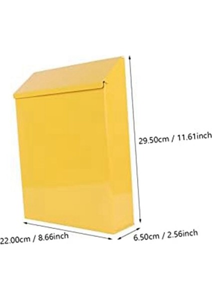 1 Adet Kilit Duvar Asılı Anahtar Asılı Kutu ile 1 Adet Posta Kutusu Demir Kapılı Küçük Posta Kutusu Harfleri Için Uygundur (Yurt Dışından) indirimleri