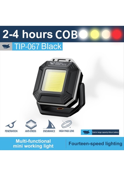 Cob LED Iş Işığı Şarj Edilebilir El Feneri Manyetik Taban Inceleme Işık Su Geçirmez Işık Araba Onarımı Için (Yurt Dışından) modelleri