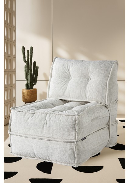 Mocca Buklet Dekoratif Yataklı Koltuk Tek Kişilik