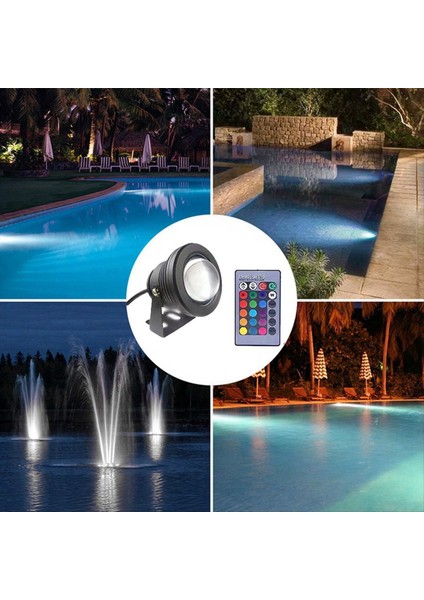 Sualtı Işığı Gömülü Voltaj 85-265V LED Taşıma Işığı Rgb Çeşme Havuz Göleti Akvaryum Spot Işık Ampul A (Yurt Dışından) fiyatları