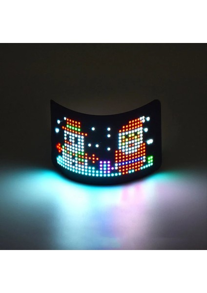 Deri Kasa Stili LED Araba Işareti Esnek Küçük Ekran LED Ifade Ekranı Pil Taşınabilir Ekran (Yurt Dışından) modelleri