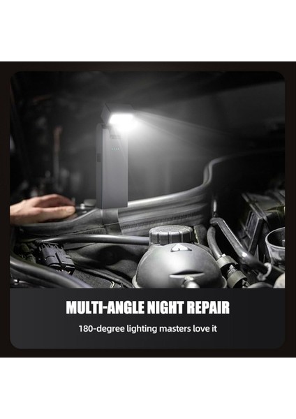 Manyetik Iş Işığı Şarj Edilebilir Kobu El Feneri Gece Iş Acil Durum Lambası Gece Işığı Küçük Araba Lambası (Yurt Dışından) fiyatları