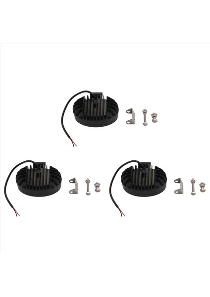 3x Forklift Güvenliği LED Işık 5 5 Inç 8W LED Uyarı Lamba Depou Yayan Spotlıght Trıchıght Sürücü Işıklar (Mavi) (Yurt Dışından)