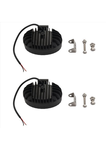 2x Forklift Güvenliği LED Işık 5 5 Inç 8W LED Uyarı Lamba Depou Yayan Spotlıght Trıchıght Sürücü Işıklar (Mavi) (Yurt Dışından)