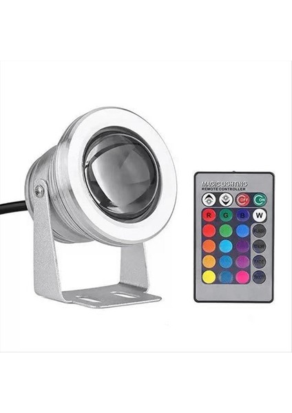 Sualtı Işığı Gömülü Voltaj 85-265V LED Taşıma Işığı Rgb Çeşme Havuz Göleti Akvaryum Spot Işık Ampul Lamba B (Yurt Dışından)