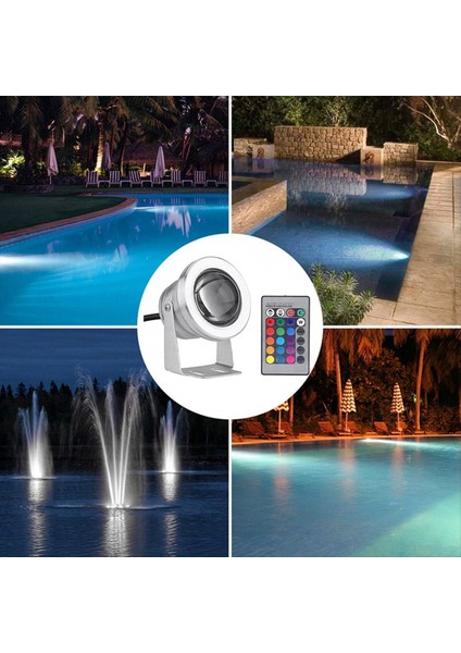 Sualtı Işığı Gömülü Voltaj 85-265V LED Taşıma Işığı Rgb Çeşme Havuz Göleti Akvaryum Spot Işık Ampul Lamba B (Yurt Dışından) fiyatları