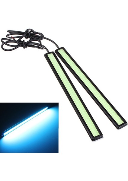 2 x 84 LED Süper Parlak Kobu Araç LED Drl Sis Sürüş Lambası Su Geçirmez 12V 6W Buz Mavisi (Yurt Dışından) fırsatları