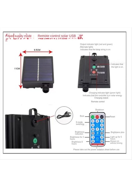Noel Işıkları 30 LED Noel Dizesi Işıkları Kapalı Açık Ağaçlar Için Güneş Enerjisi Saçaklar Ev Noel Dekoru Renkli (Yurt Dışından) indirimleri