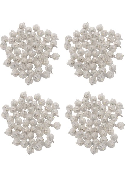 200PCS/LOT 100 x Yuvarlak LED Flaş Top Lambası Balon Işık Uzun Bekleme Kağıt Fener Balonu Açık Beyaz (Yurt Dışından)
