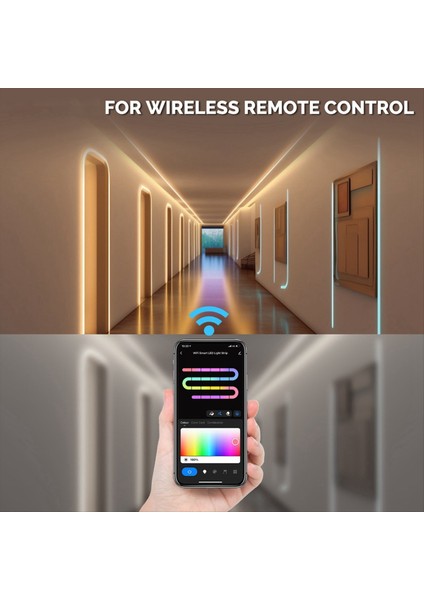 Wifi Grafiti Neon LED Şerit Işıkları Uygulama Zamanlama Renk Ayarlama 1600MP Put Security Rgb Renk Ip Işıkları Ab ile (Yurt Dışından) fiyatları