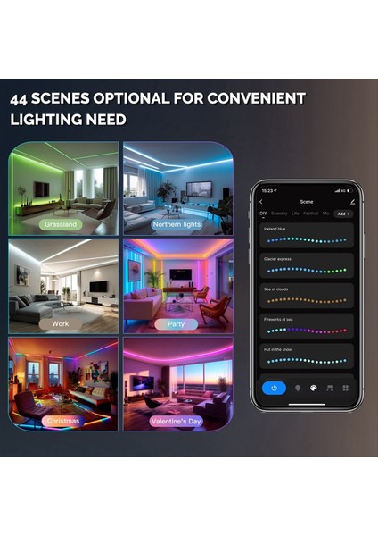 Wifi Grafiti Neon LED Şerit Işıkları Uygulama Zamanlama Renk Ayarlama 1600MP Put Security Rgb Renk Ip Işıkları Ab ile (Yurt Dışından) fırsatları