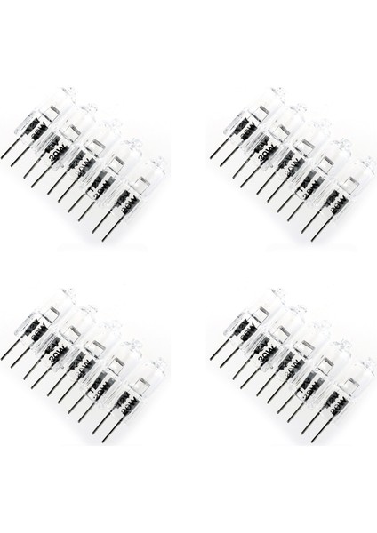 20 x G4 20W 12V Clear Halojen Kapsül Lamba Ampulleri (Yurt Dışından)