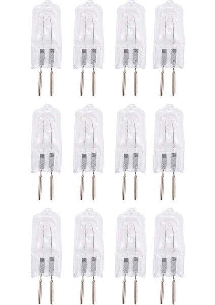12PCS 220V 35W G5 3 Pin Güç Kaynağı Çift Halojen Ampul Sıcak Beyaz (Yurt Dışından)
