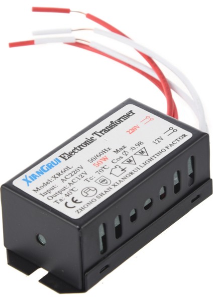 2x 200-250V-12V Halojen Işık Transformatör 50W (Yurt Dışından) modelleri
