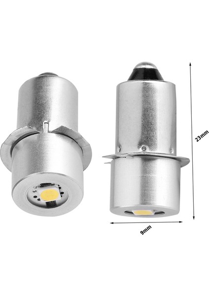 2 Pcs 1W P13 5s LED El Feneri Ampul 100-110LM 2700-7000K Yedek Ampul Lambası Acil Durum Işığı (6V ve 3V) (Yurt Dışından) modelleri