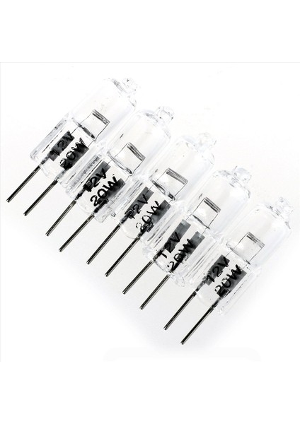 15 x G4 20W 12V Clear Halojen Kapsül Lamba Ampulleri (Yurt Dışından) fiyatları