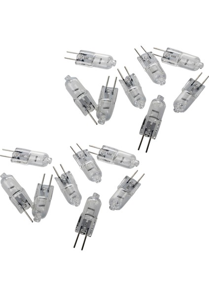 12V 20W Halojen Ampul Sıcak Beyaz Işık Lambası Bi-Pin Base 16 Pcs (Yurt Dışından)
