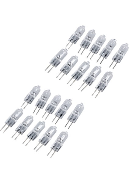 20 x G4 Halojen Işık Lambası Aydınlatma 10W Sıcak Beyaz (Yurt Dışından)