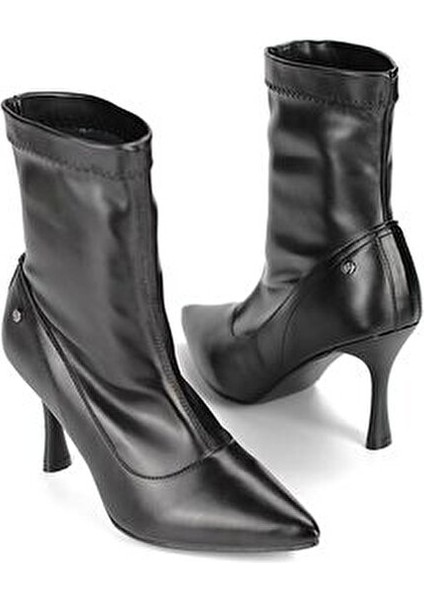 Isabel Kadın Bot Yüksek Topuklu Suni Deri Rahat Kullanım