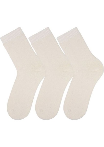 Havlu Düz Kadın 3lü Soket Ekru ONL-02705