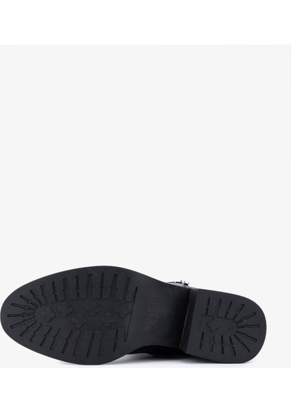 Kadın Hakiki Deri Siyah Topuklu Çizme 33 5030-1 Bn Czm SK25-26 Sıyah Tas Dr fırsatları