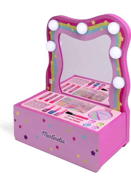 Kız Çocuk Işıklı Aynalı Makyaj Seti fiyatları