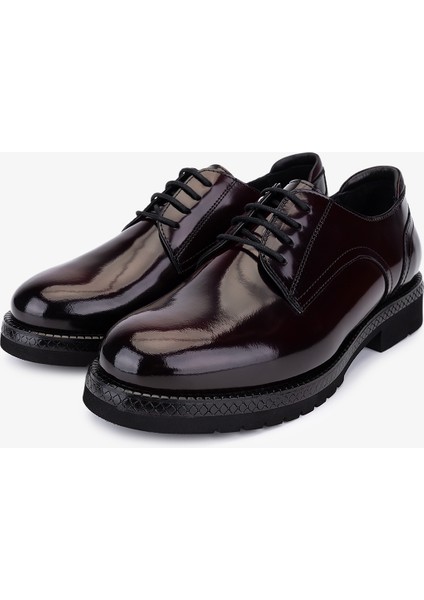 Kadın Hakiki Deri Bordo Klasik Ayakkabı 987 Z115 Bn Ayk SK25-26 Bordo Acma indirimleri