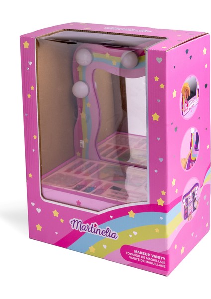 Kız Çocuk Işıklı Aynalı Makyaj Seti modelleri